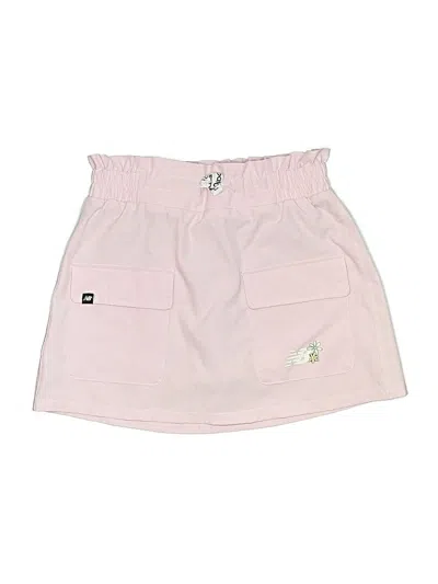 Pre-owned New Balance Kids' Active Skirt In Pink