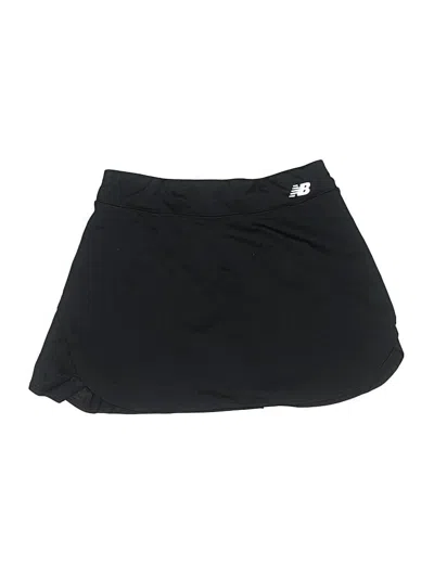 Pre-owned New Balance Kids' Active Skort In Black