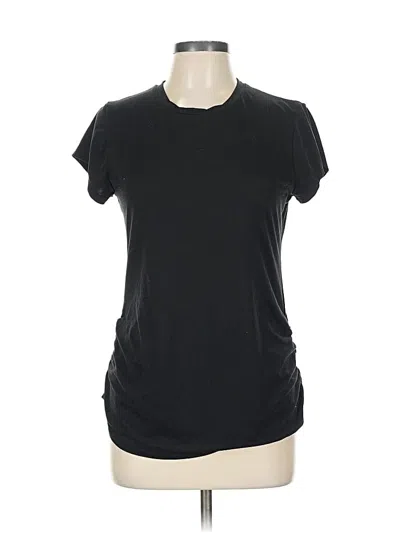 Pre-owned New Balance Active T-shirt In Black
