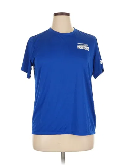 Pre-owned New Balance Active T-shirt In Blue