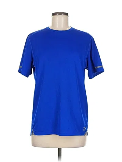 Pre-owned New Balance Active T-shirt In Blue