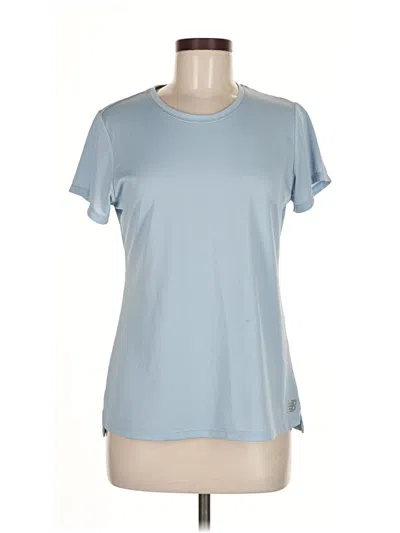 Pre-owned New Balance Active T-shirt In Blue