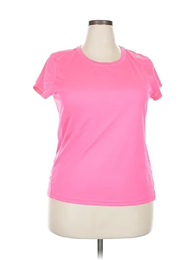 Pre-owned New Balance Active T-shirt In Pink