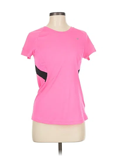 Pre-owned New Balance Active T-shirt In Pink