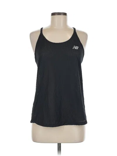 Pre-owned New Balance Active Tank Top In Black