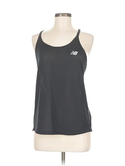 Pre-owned New Balance Active Tank Top In Black