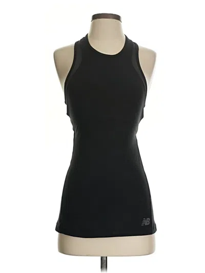 Pre-owned New Balance Active Tank Top In Black