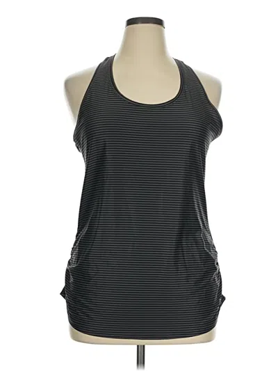 Pre-owned New Balance Active Tank Top In Black