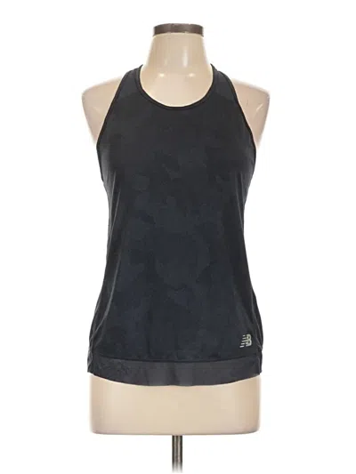 Pre-owned New Balance Active Tank Top In Blue