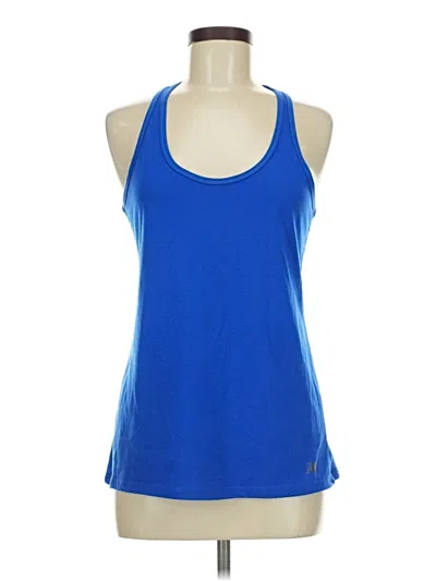 Pre-owned New Balance Active Tank Top In Blue