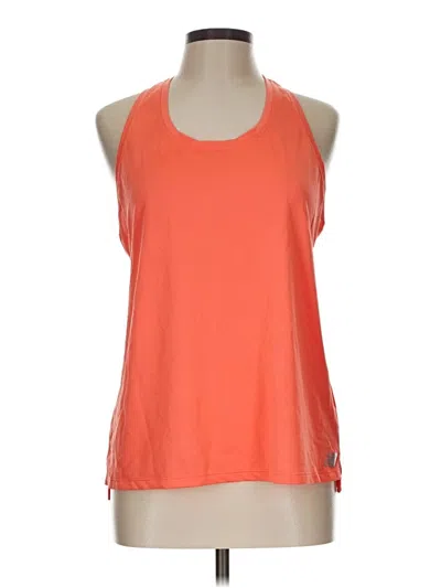 Pre-owned New Balance Active Tank Top In Orange