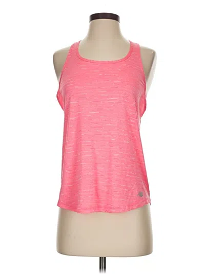 Pre-owned New Balance Active Tank Top In Pink