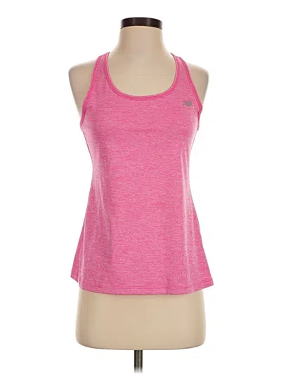 Pre-owned New Balance Active Tank Top In Pink
