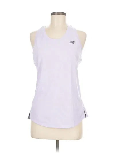 Pre-owned New Balance Active Tank Top In Purple