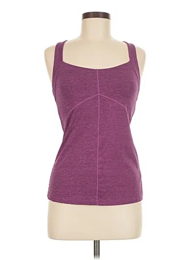 Pre-owned New Balance Active Tank Top In Purple