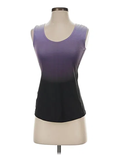 Pre-owned New Balance Active Tank Top In Purple
