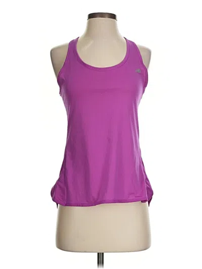Pre-owned New Balance Active Tank Top In Purple