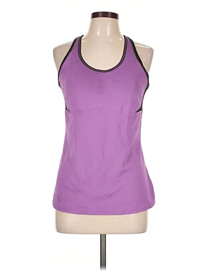 Pre-owned New Balance Active Tank Top In Purple
