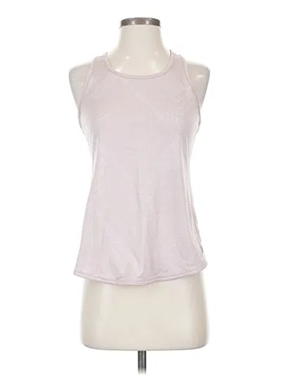 Pre-owned New Balance Active Tank Top In Silver