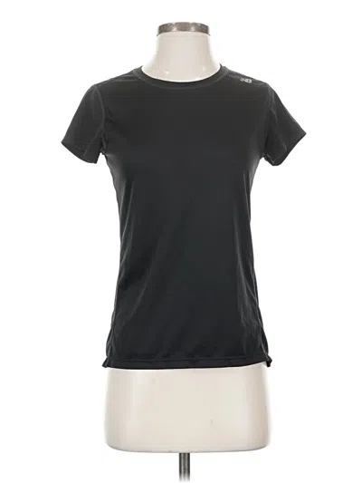 Pre-owned New Balance Active T-shirt In Black