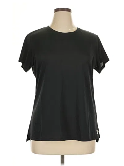 Pre-owned New Balance Active T-shirt In Black
