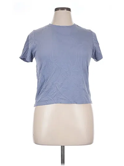 Pre-owned New Balance Active T-shirt In Blue