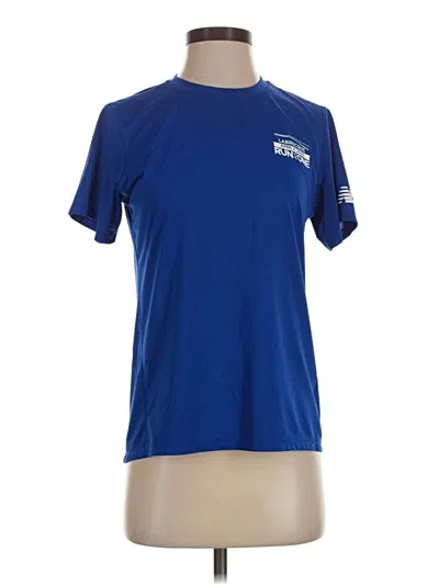 Pre-owned New Balance Active T-shirt In Blue