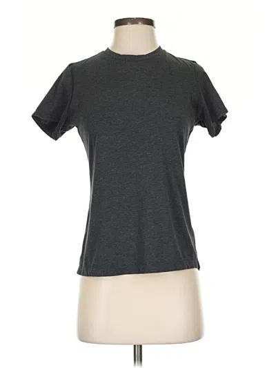 Pre-owned New Balance Active T-shirt In Gray