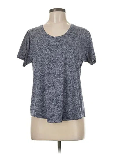 Pre-owned New Balance Active T-shirt In Gray