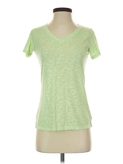 Pre-owned New Balance Active T-shirt In Green