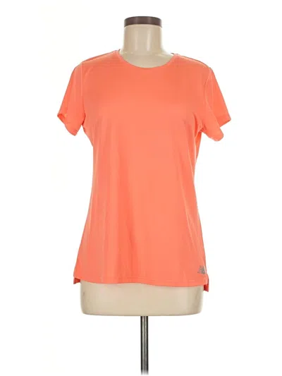 Pre-owned New Balance Active T-shirt In Orange