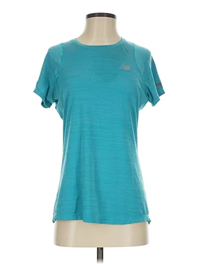 Pre-owned New Balance Active T-shirt In Teal