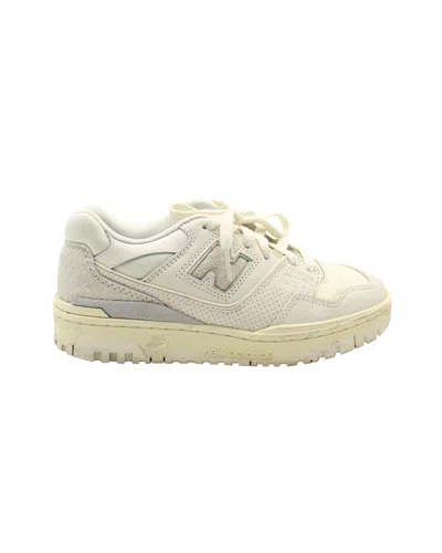New Balance Aime Leon Dore 550 Sneakers In Cream Leather In White