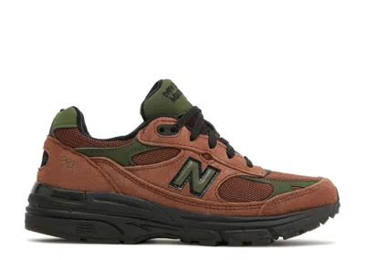 New Balance Aimé Leon Dore X  Wmns 993 Made In Usa 'beef & Broccoli' In Brown
