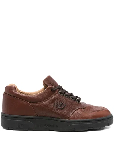 New Balance Allerdale Leather Sneakers In Brown