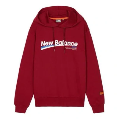 New Balance Alphabet Printing Casual Wine Red