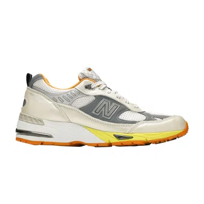 Pre-owned New Balance Aries X 991 Made In England 'orange Silver'