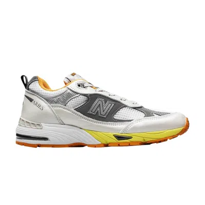 Pre-owned New Balance Aries X Wmns 991 Made In England 'orange Silver'