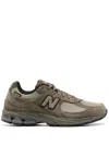 New Balance Army Green Suede And Mesh 2002r Sneakers