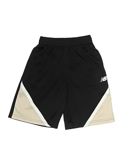 Pre-owned New Balance Kids' Athletic Shorts In Black