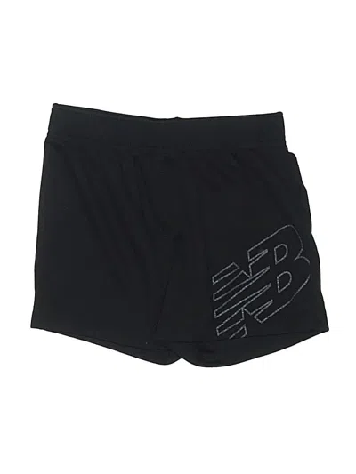 Pre-owned New Balance Kids' Athletic Shorts In Black