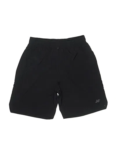 Pre-owned New Balance Kids' Athletic Shorts In Black