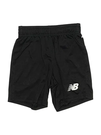 Pre-owned New Balance Kids' Athletic Shorts In Black