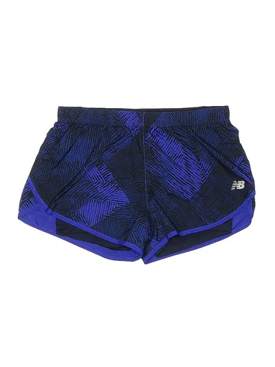 Pre-owned New Balance Athletic Shorts In Blue