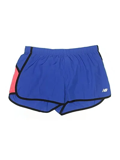 Pre-owned New Balance Athletic Shorts In Blue