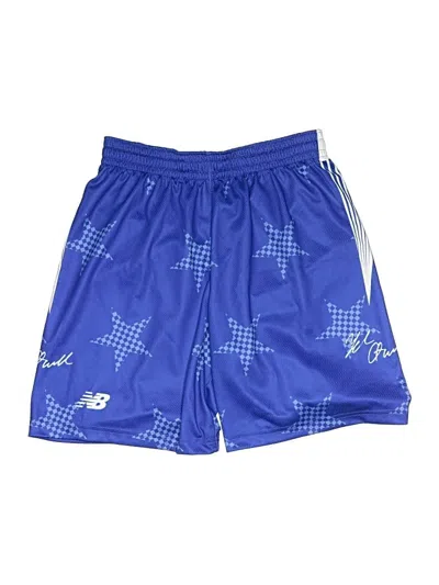 Pre-owned New Balance Athletic Shorts In Blue