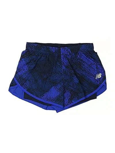 Pre-owned New Balance Athletic Shorts In Blue