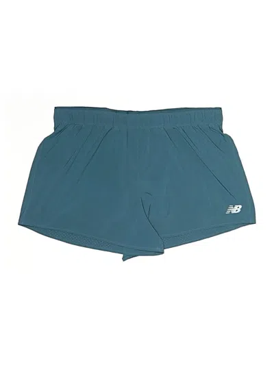 Pre-owned New Balance Athletic Shorts In Blue