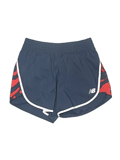 Pre-owned New Balance Athletic Shorts In Blue