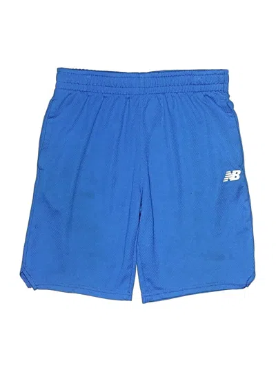Pre-owned New Balance Kids' Athletic Shorts In Blue